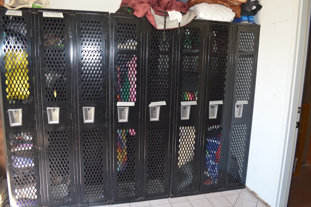 Locker/storage room.